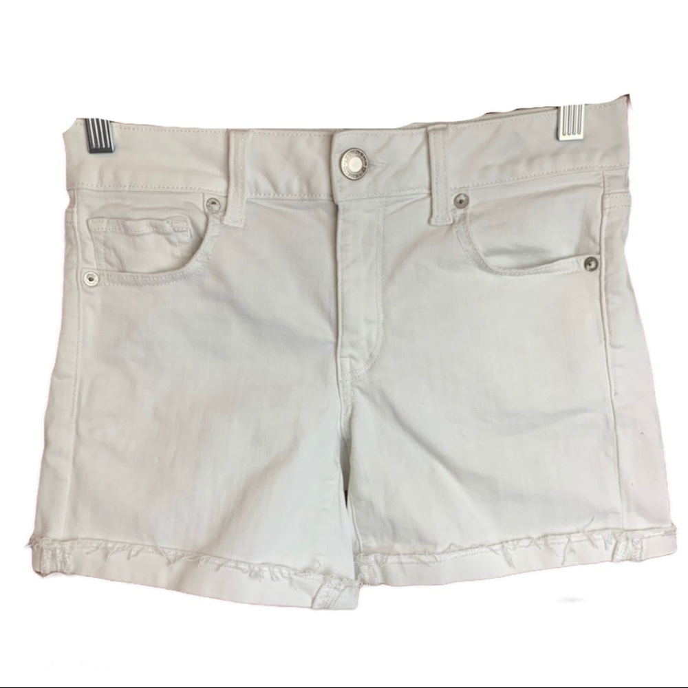American Eagle  Next Level Stretch Midi Jean Shorts